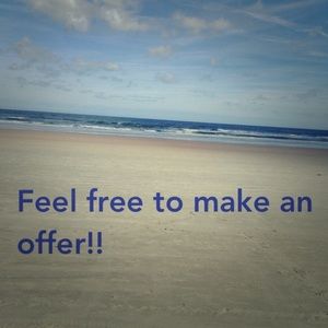 Feel Free To Send Offers On An Item You Like